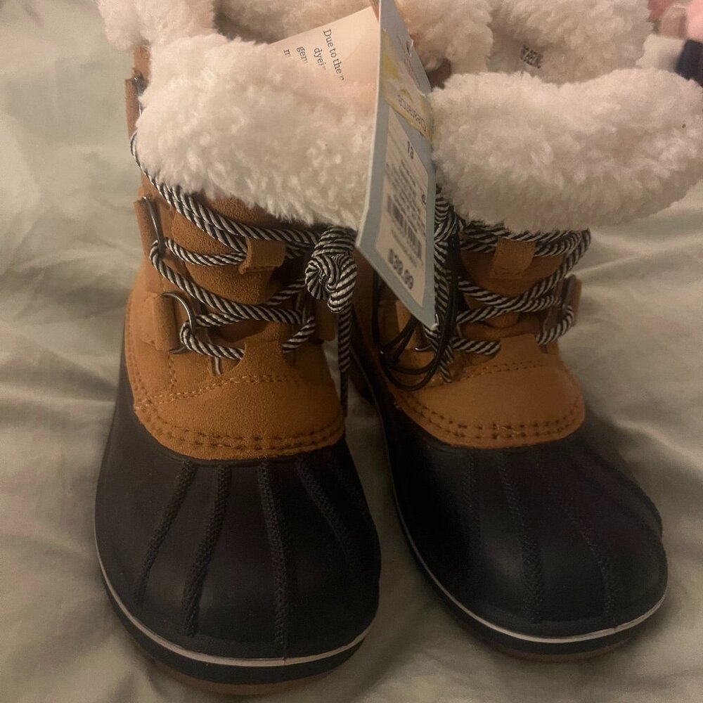 Young kids waterproof boots